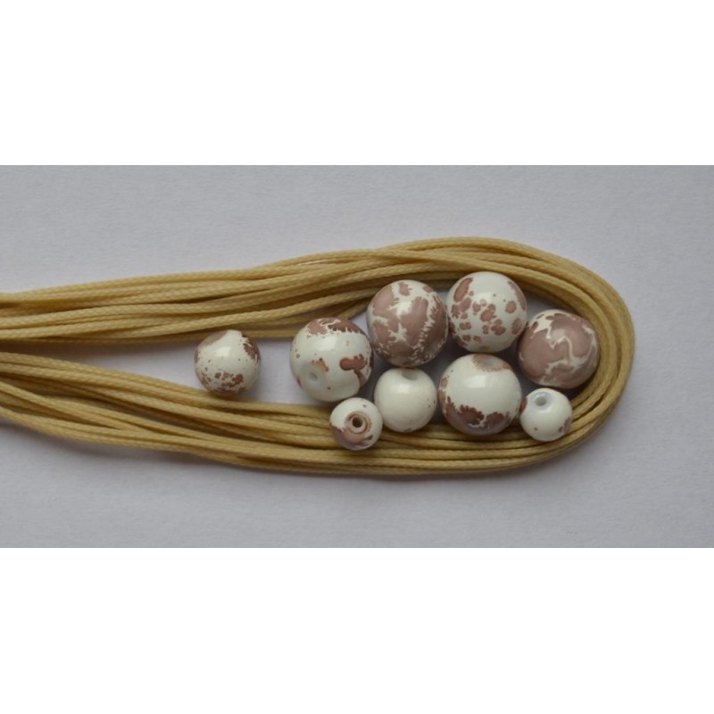 Zestaw bransoletka z koralikami