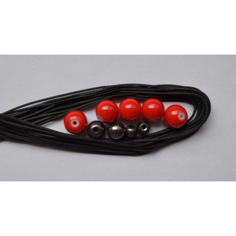 Zestaw bransoletka z koralikami