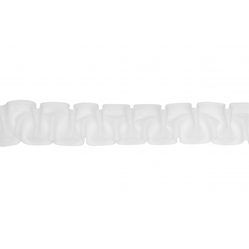 Taśma poliestrowa biała "SMOK", szer. 50 mm, FP050-2S-3C3