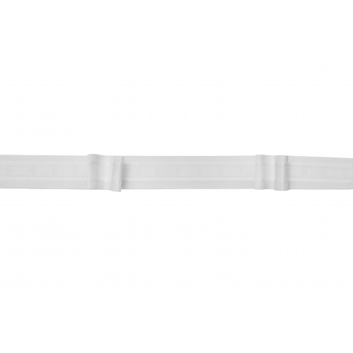 Taśma poliestrowa biała "PODWÓJNA FAŁDA", szer. 25 mm,...