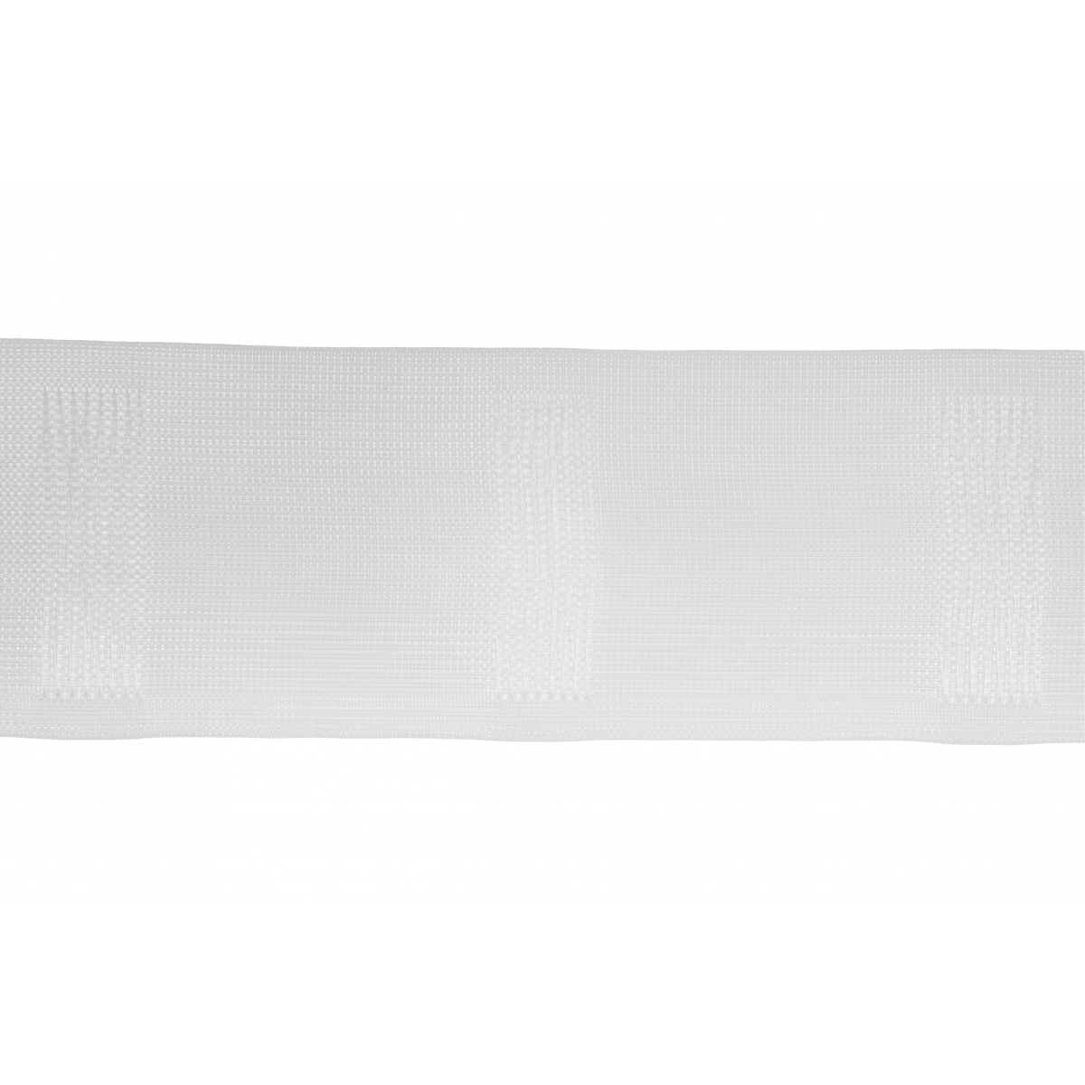 Taśma transparentna "GŁADKA" na karnisz, szer. 100 mm, FT100-1K-1C3