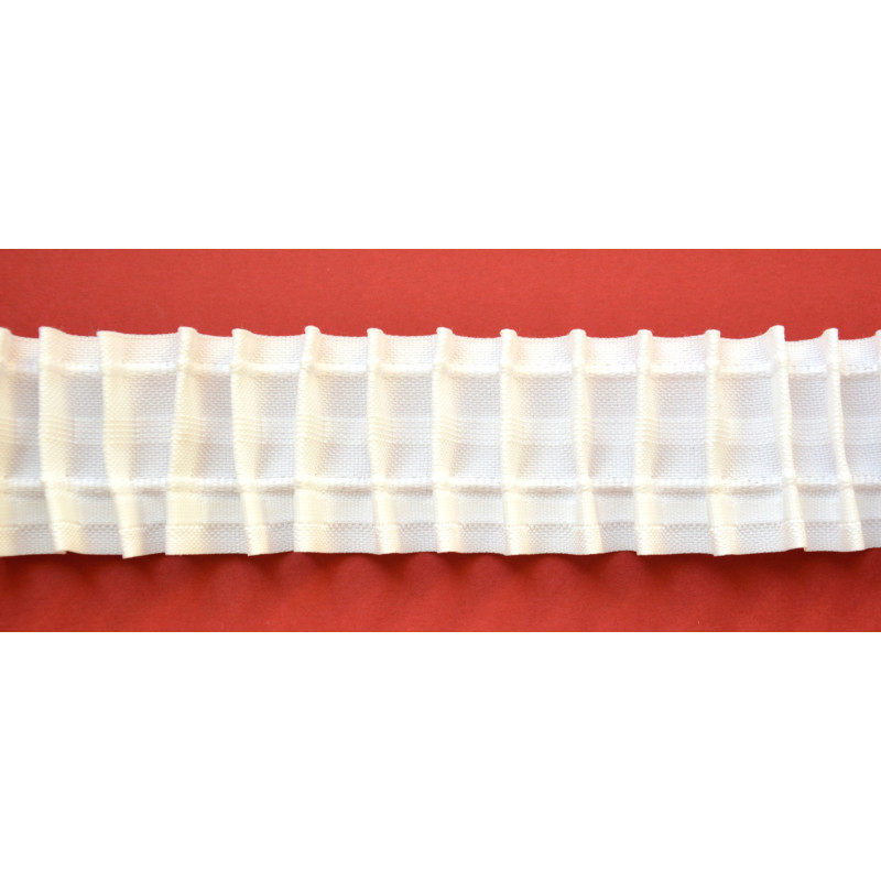 Taśma poliestrowa biała "OŁÓWEK", szer. 50 mm, FP050-21-3C3