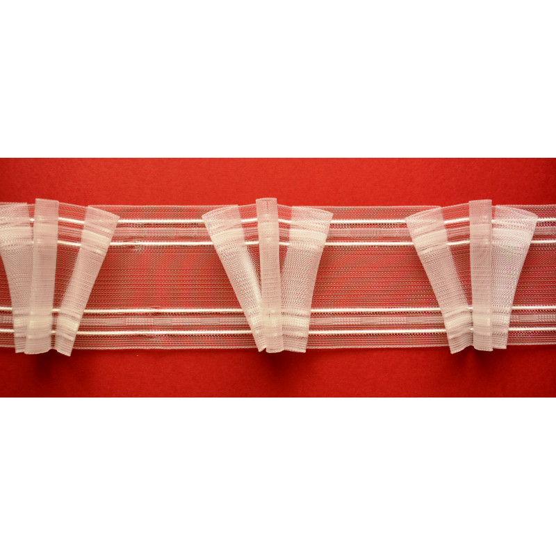 Taśma monofilamentowa, układ "FLAMANDZKI", szer. 75 mm, FM075-2F-1C3