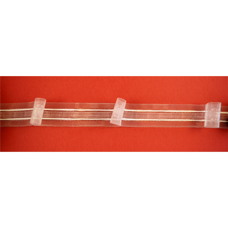 Taśma monofilamentowa "POJEDYNCZA FAŁDA", szer. 50 mm, FM050-2Z-1C3