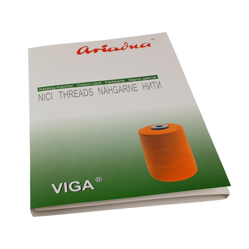 Katalog kolorów nici Viga