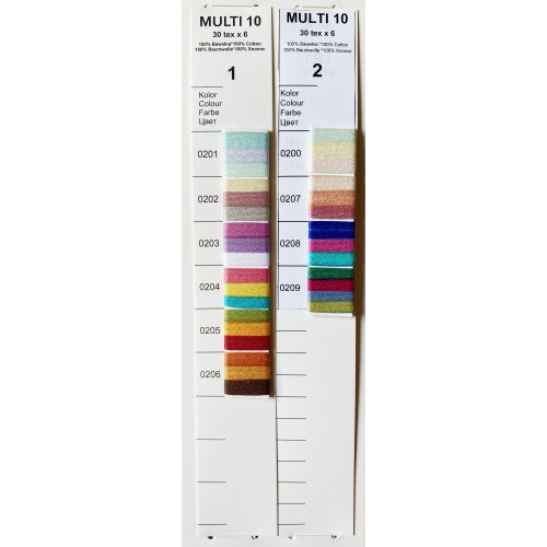 Katalog kolorów nici Multi