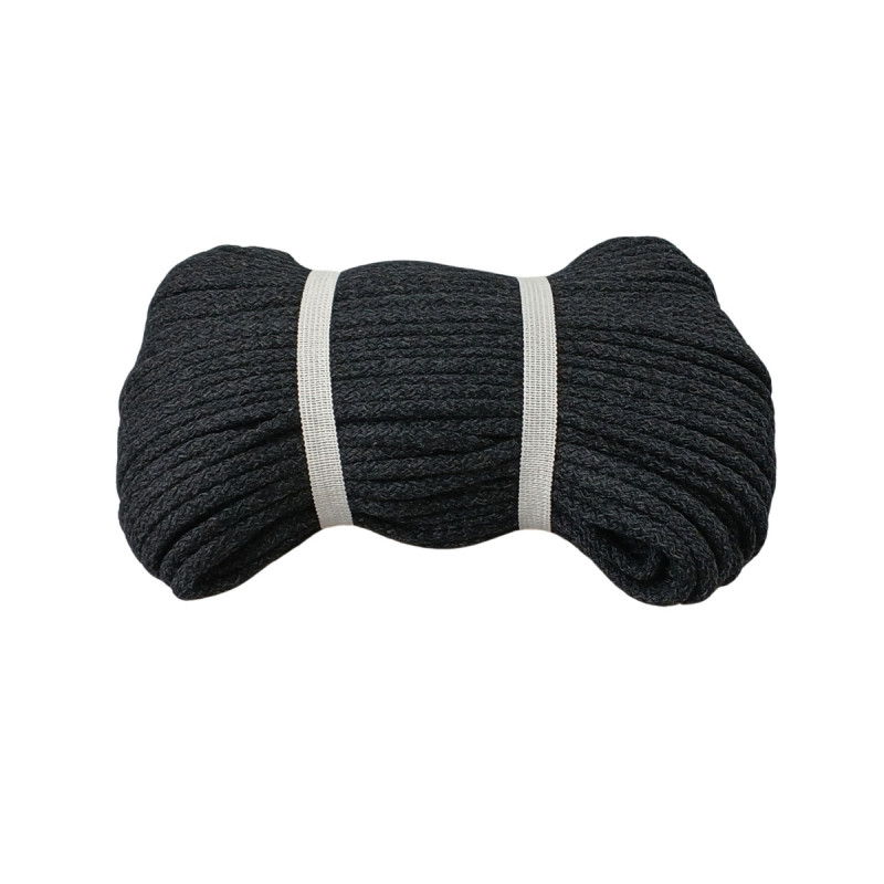 Sznurki bawełniane ø5 mm z rdzeniem - Rolka 50m