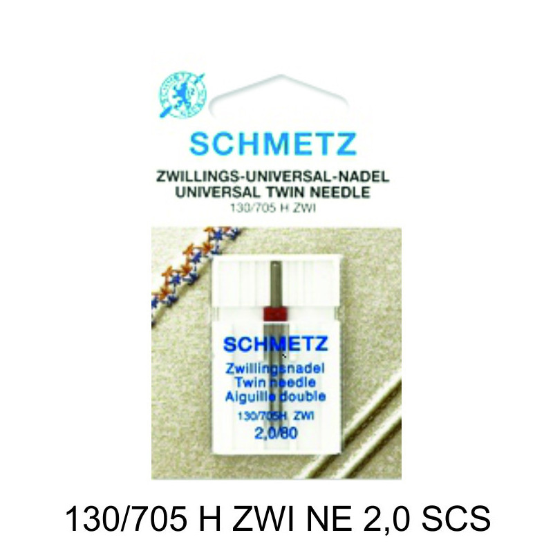 130/705 H ZWI NE 2,0 SCS - Igły do maszyn domowych