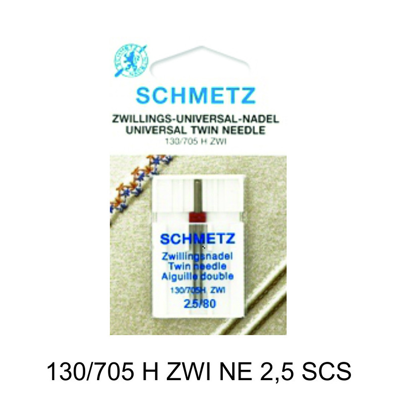 130/705 H ZWI NE 2,5 SCS - Igły do maszyn domowych