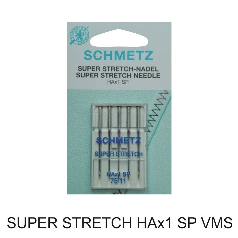 SUPER STRETCH HAx1 SP VMS - Igły do maszyn domowych