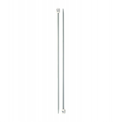 Druty proste plastikowe PONY - 5,50 mm x 35 cm  para/opak.