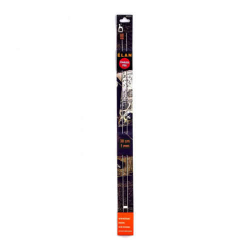 Druty proste stalowe PONY - 1,00 mm x 30 cm  para/opak.