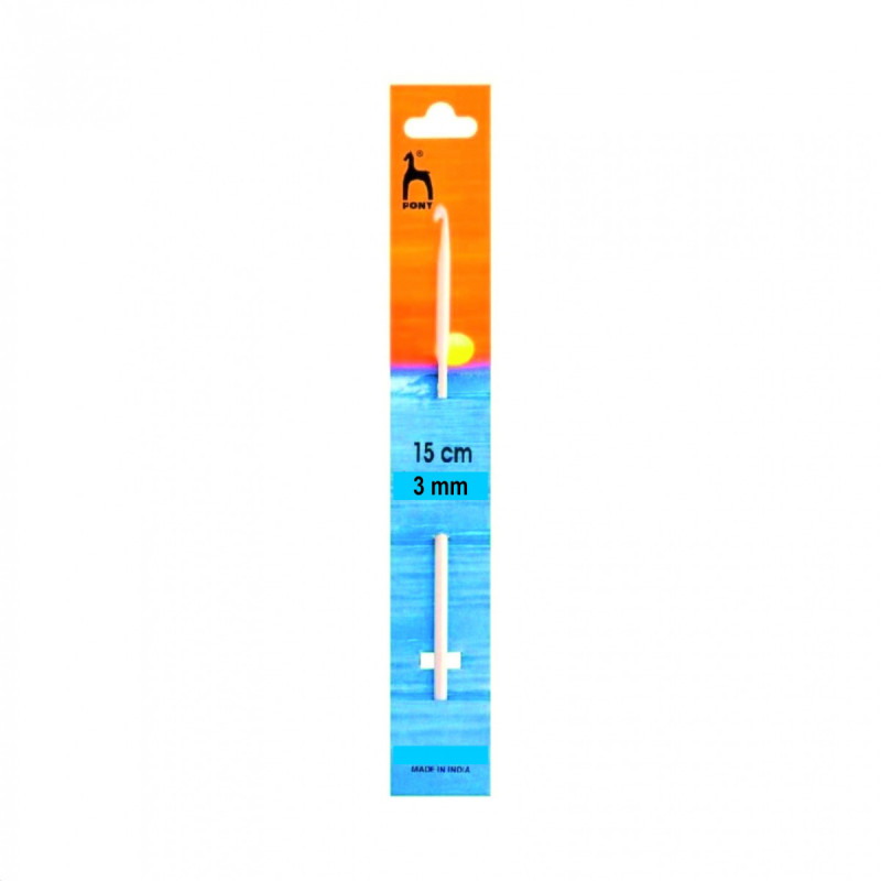 Szydełko teflonowe PONY - 3,00 mm x 15 cm