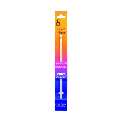 Szydełko teflonowe PONY - 5,00 mm x 15 cm