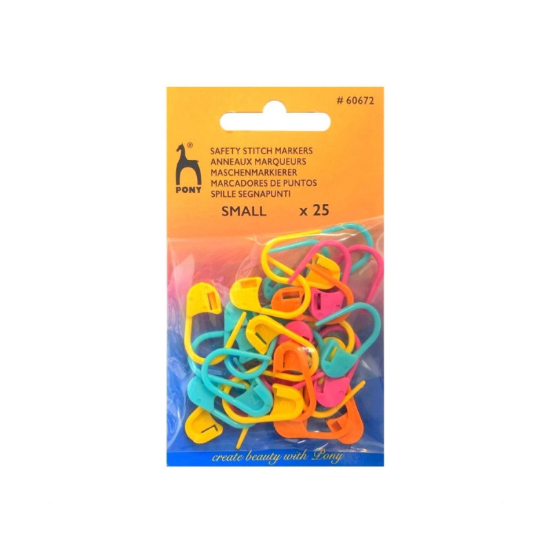 Znaczniki oczek PONY - agrafka (mała) - 25szt./opak.