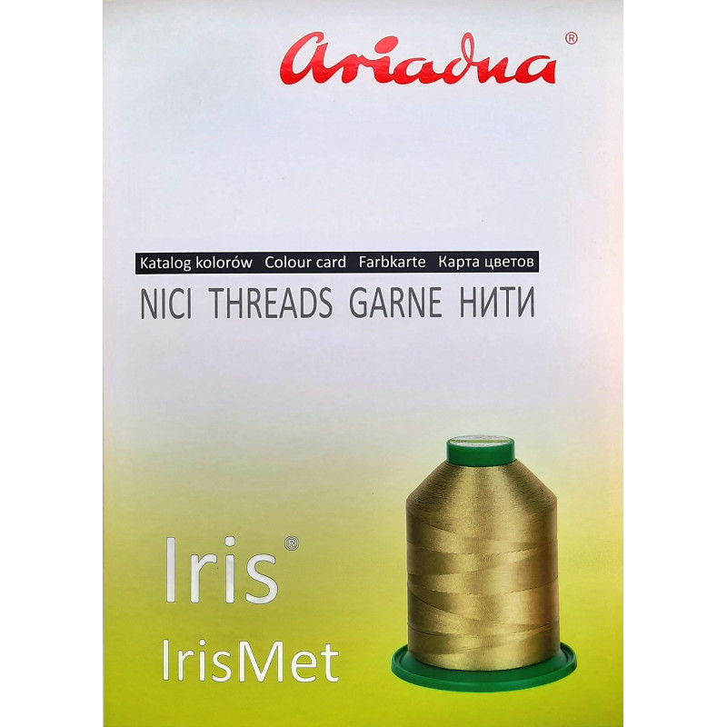 Katalog kolorów nici Iris i IrisMet
