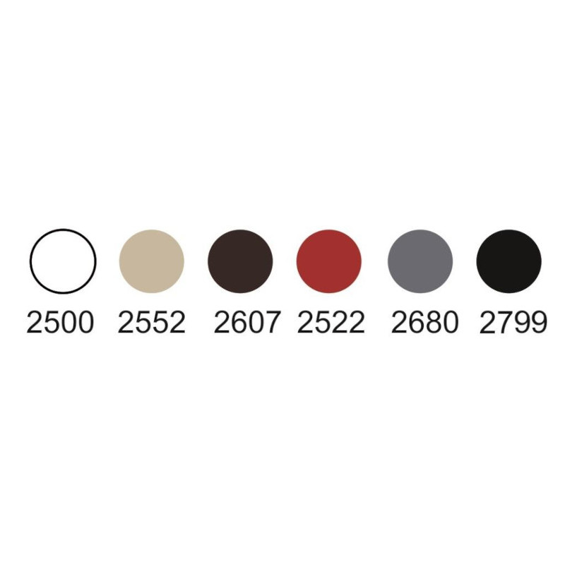 Zestaw Leather, Tytan 60E/120m 6 kol. (skóra)
